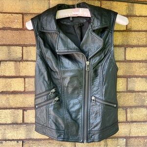 H&M Faux Leather Vest